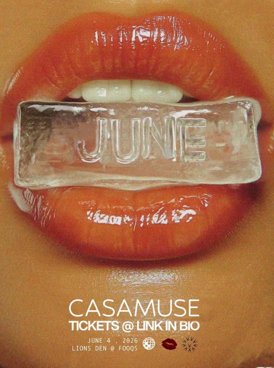 Casa Muse June 4 event artwork
